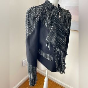 STELLA & JAMIE shirt jacket perfect condition pockets remain FITS LIKE M NOT L